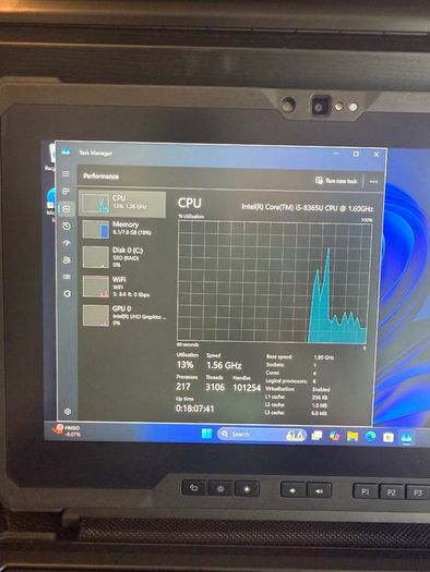 Dell Latitude 7220 Rugged Military Grade Laptop i5