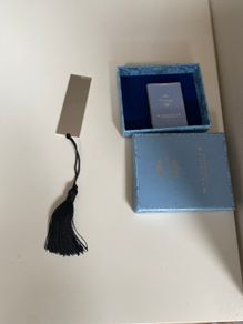 Newbridge silverware book marker  with black tag
