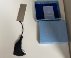 Newbridge silverware book marker  with black tag