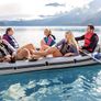 5 Man Excursion Inflatable Boat Set with Aluminium Oars and Pump Image 7