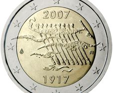 Finland 2 Euro Commemorative Coin 2007 - Finland's Independence. Uncirculated.