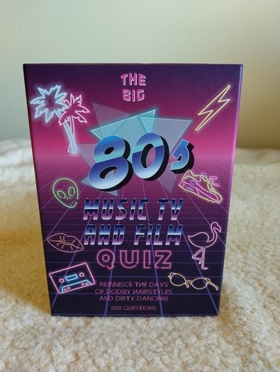 The Big 80s Music, TV & Film Quiz Game
