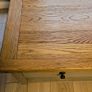 Solid Wood Two Tone Coffee Table with Drawers & Lower Shelf Excellent Condition Image 5