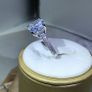 Sterling Silver Solitaire Ring Image 2