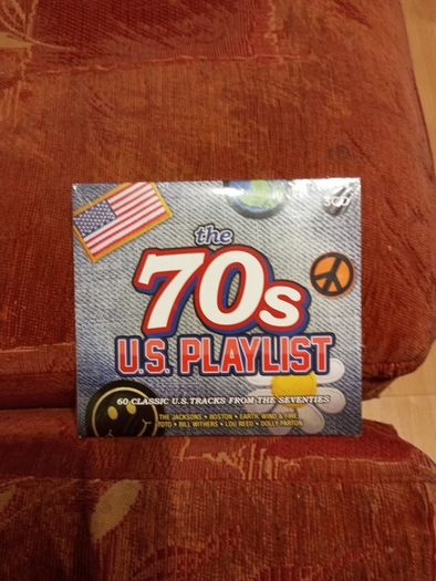 Cd The 70s U.S.playlist 60 Classic U.S. Tracks From The 70s On 3 Cds Brand New