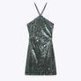 Zara Sequinned Dress Image 4