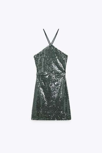 Zara Sequinned Dress