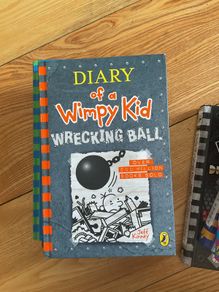 Diary of a Wimpy Kid Wrecking Ball by Jeff Kinney  Hardback book