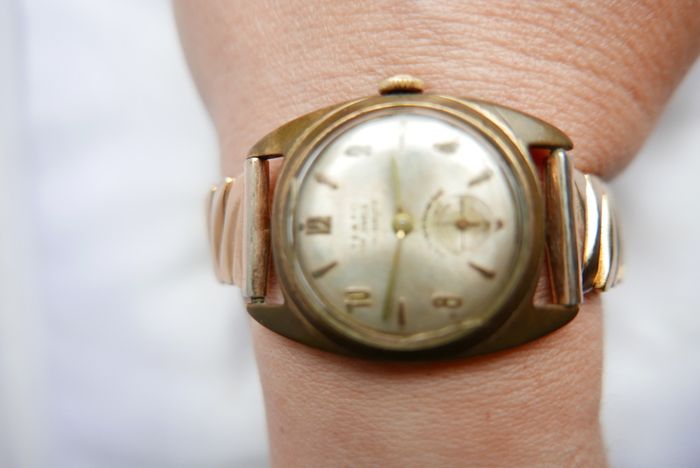 Vintage Tempo Watch 17 Jewels Incabloc Swiss made Manual Watch (works well and keeps time)