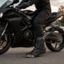 Genuine Leather Motorbike Riding Boots | Waterproof Motorcycle Boots for Men | Protective Biker Boots Image 7