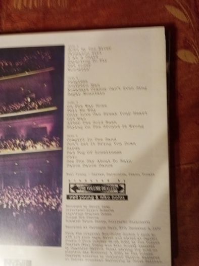 Lp Neil Young At Carnity Hall 1970 Double Lp Brand New
