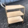 Vintage Mid-Century 3-Tier Drinks Trolley Image 2