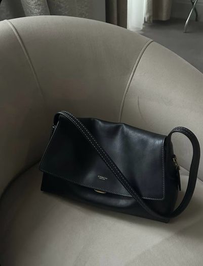 Coach Chelsea 36 Black Shoulder Bag (brand new never used)