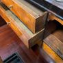 Early 19th Century Regency Mahogany Cylinder Bureau. Image 6