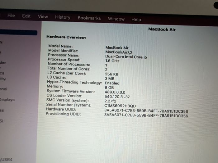 MacBook air 2015 13 inch