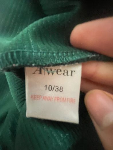 Sea green short dress