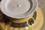 Lovely Tara Irish Hand Painted Candle Holder.