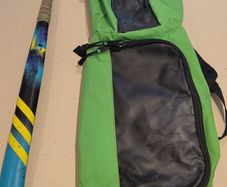 Hockey bag and Hockey stick