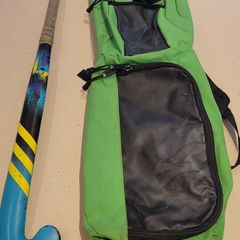Hockey bag and Hockey stick