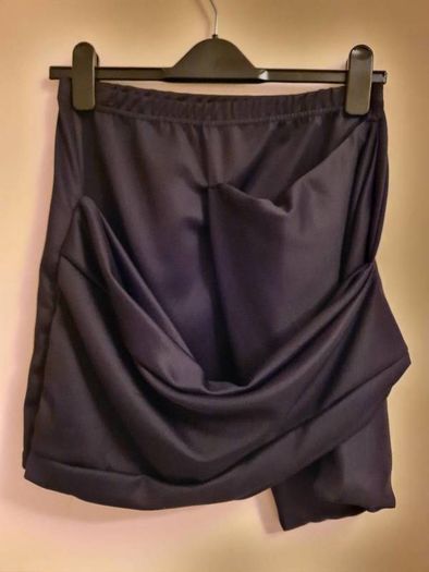 Mini bow skirt (black)