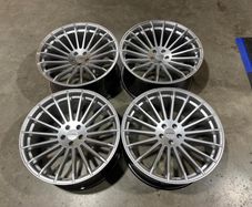 22" Inch Str4 Wheels 5x120 74.1 Bmw Jeep E70 E71 F15 F16 E53 F85 F86 X5 X6 X5m X6m