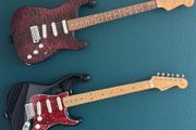 Guitar wall hangers