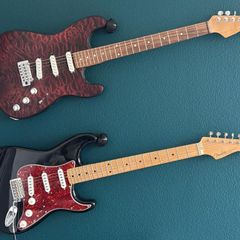 Guitar wall hangers