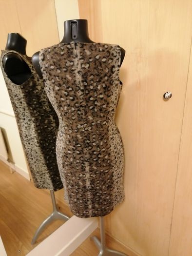 Women's Dress Leopard Print Wool Size 14