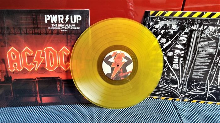 AC/DC Power Up.LP Coloured Yellow Vinyl. New P-2020