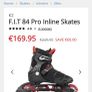 K2 F.I.T 84 Pro Inline Skates - used size 8 Image 9