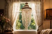 Huge Handmade Shell Chandelier Hanging Decor