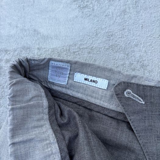 Grey eleventy wool trousers