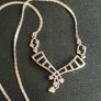 silver necklace Image 2