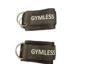 Gymless Padded Ankle Strap Pair