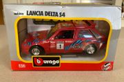 Lancia Delta Integrale rally S4 scale 1/24 Burago