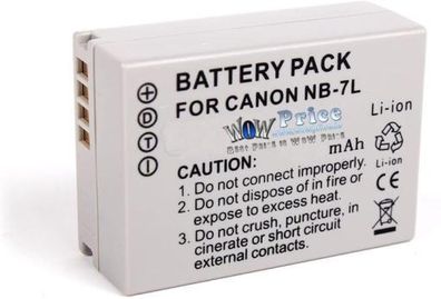 NB-7L Battery for Canon