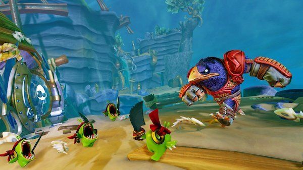 Skylanders Trap Team starter pack for Nintendo Wii console - game disc + portal + 2 characters + 2 traps