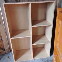 Beech Effect Shelving Unit