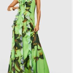 New Boohoo maxi Occasion dress size UK 10