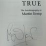 Signed Martin Kemp TRUE Autobiography, Spandau Ballet, Genuine Signature, HB Image 2