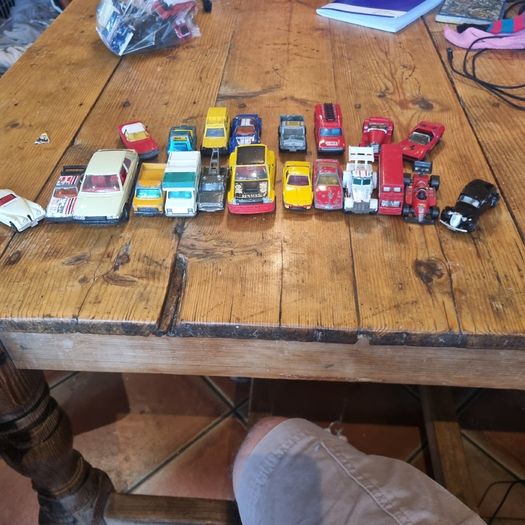 Lot of corgi matchbox cars