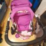 Child's Desk Chair,  2 Toy buggys & Toy Car Image 4