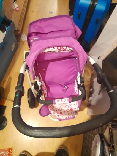 Child's Desk Chair,  2 Toy buggys & Toy Car