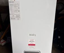 Glow worm gas boiler