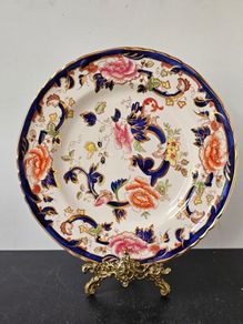 Masons Mandalay Blue Dinner Plate