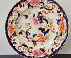 Masons Mandalay Blue Dinner Plate
