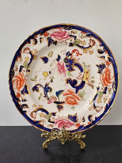 Masons Mandalay Blue Dinner Plate