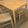 Kitchen table and 4 chairs in very good condition Image 6