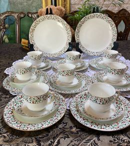 Vintage Tuscan tea set