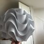Ruffled lampshade / light grey Image 4
